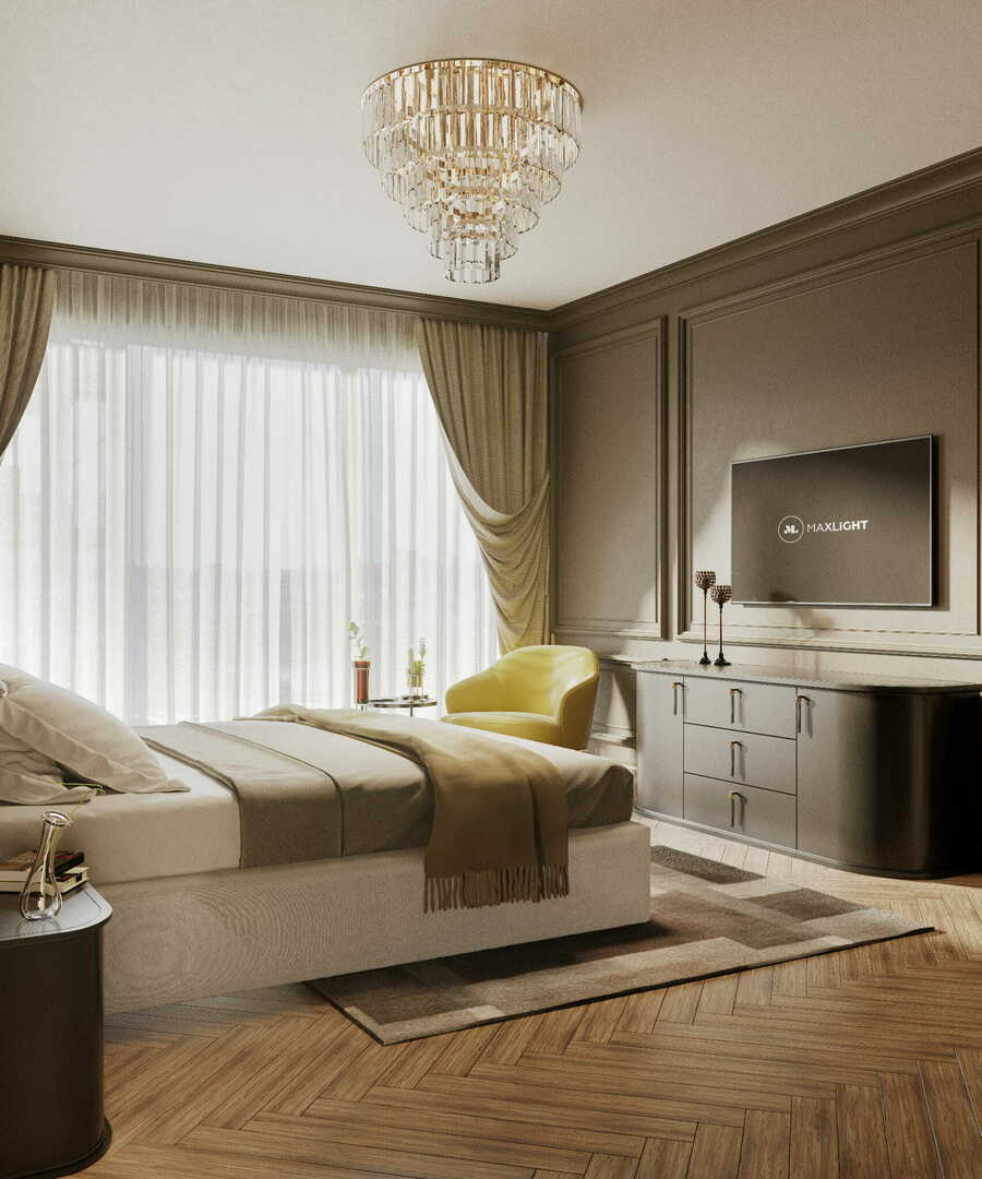 Zobacz Plafon Max Light Monaco C0224 złoty 16xG9 80 cm Plafon Max Light Monaco C0224 złoty 16xG9 80 cm