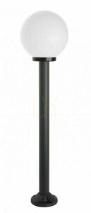 Lampa ogrodowa stojąca SU-MA Kule czarna 125 cm IP43 K 5002/2/K 250 small 0