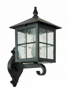 Kinkiet zewnętrzny SU-MA Wenecja czarny patynowany K 3012/1/KW g small 0