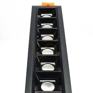Lampa liniowa LED podtynkowa 30 W 3000 K czarna JDL-15T small 2