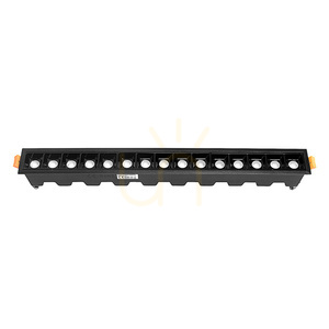 Lampa liniowa LED podtynkowa 30 W 3000 K czarna JDL-15T small 5