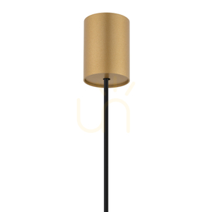 Lampa wisząca Nowodvorski LASER 750 10450 satynowo-złota G9, 75 cm small 3