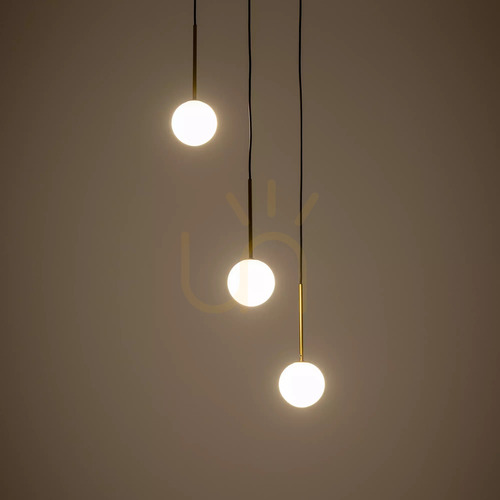 Sprawdź Lampa wisząca KARO III 10304 Nowodvorski – 3 szklane kule, 3×G9