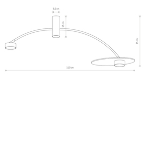 Designerska lampa sufitowa HEFT 10356 Nowodvorski small 6