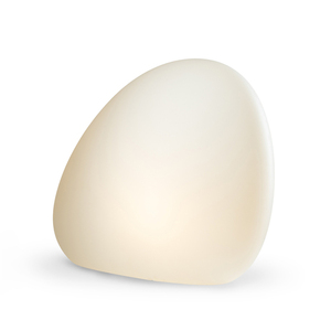 Lampa ogrodowa kamień STONE M Nowodvorski 10580 biała E27 50 cm small 1