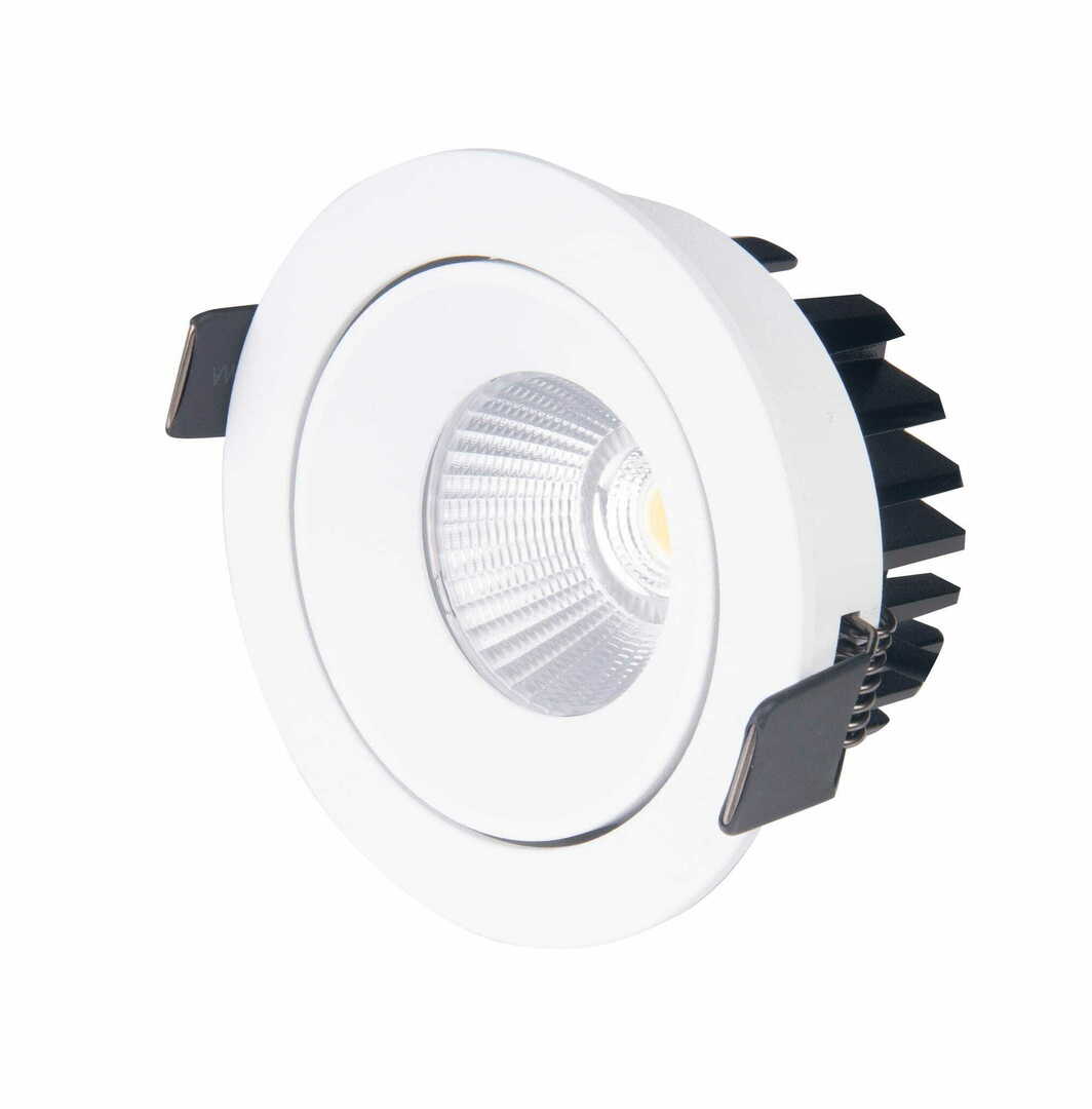 Sprawdź Oprawa wpuszczana Max Light Cyklop H0094 biała 12W LED IP65 3000K 6 cm Oprawa wpuszczana Max Light Cyklop H0094 biała 12W LED IP65 3000K 6 cm