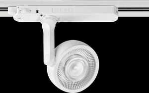 Reflektor do szynoprzewodu Max Light Charon S0013 biały LED 15W 3000K small 1