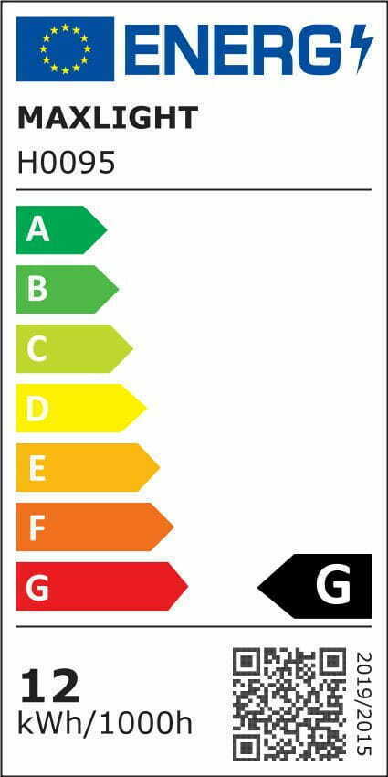Pokaż Oprawa wpuszczana Max Light Cyklop H0095 czarna LED 12W IP65 3000K Oprawa wpuszczana Max Light Cyklop H0095 czarna LED 12W IP65 3000K