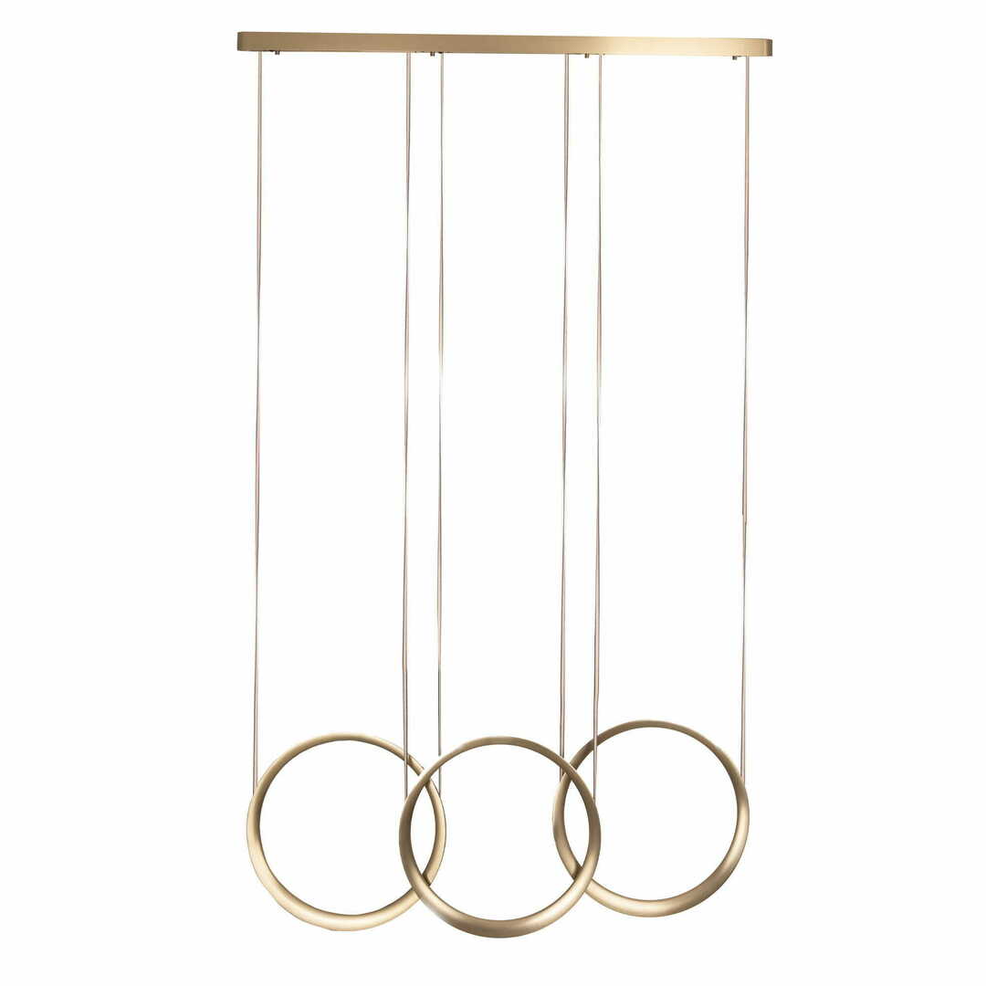 Sprawdź Lampa wisząca Max Light Moon P0491 złota 123 cm LED 3000K Lampa wisząca Max Light Moon P0491 złota 123 cm LED 3000K