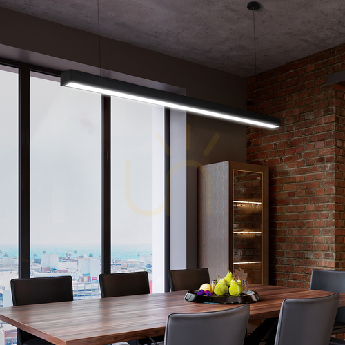 Sprawdź Lampa liniowa led - 40w czarna b.ciepŁa 3000k