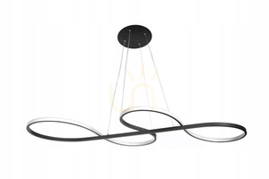Lampa wisząca DL-J04 60 W czarna SONA small 1