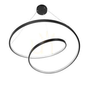 Lampa wisząca LED 60 W czarna, pilot, DL-J06 MONA small 2
