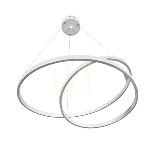 Sprawdź Lampa wisząca LED Domeno Lighting MONA DL-J06 biała 60 W z pilotem