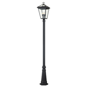 Latarnia stojąca Alford Place - 4 źródła światła - Czarna Quintiesse small 4