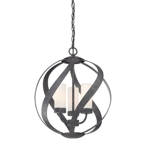 Latarnia wisząca Blacksmith - 3 źródła światła Quintiesse small 5