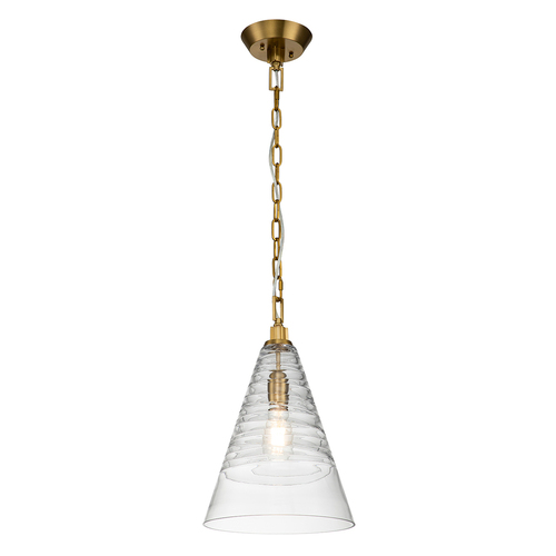 Sprawdź Lampa wisząca Elmore - 1 źródło światła - Oksydowany mosiądz Quintiesse