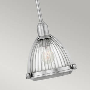 Lampa wisząca Elroy - 1 źródło światła - Szczotkowany nikiel Quintiesse small 2