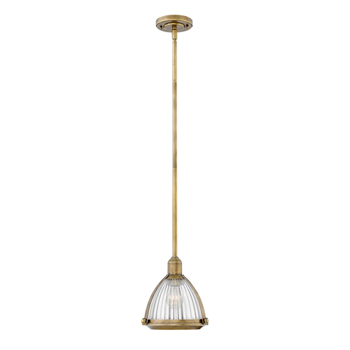 Sprawdź Lampa wisząca Elroy - 1 źródło światła - Stary mosiądz Quintiesse
