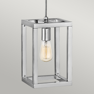 Lampa wisząca Ensemble - 1 źródło światła - Polerowany nikiel Quintiesse small 2