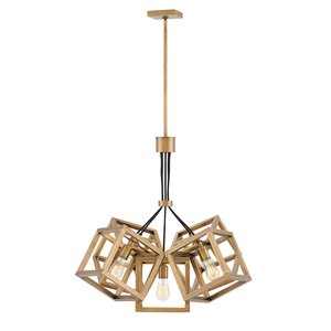 Lampa wisząca Ensemble - 5 źródeł światła - Szczotkowany brąz Quintiesse small 0
