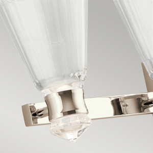 Kinkiet LED Quintiesse Kayva QN-KAYVA4-PN, 4 ramiona, polerowany nikiel, IP44 small 2