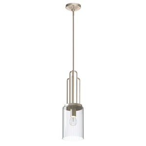 Lampa wisząca Kimrose - 1 źródło światła - Polerowany nikiel Quintiesse small 0