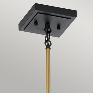 Lampa wisząca Kitner - 1 źródło światła - Naturalny mosiądz Quintiesse small 1