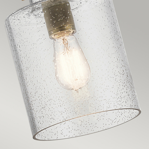 Lampa wisząca Kitner - 1 źródło światła - Naturalny mosiądz Quintiesse small 3