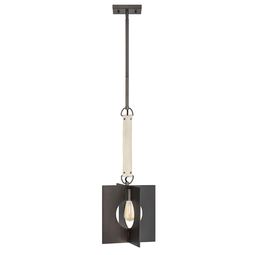 Sprawdź Lampa wisząca Ludlow - 1 źródło światła - Grafit Quintiesse