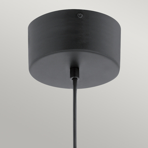 Mała lampa wisząca LED Moonlit - Matowa czerń Quintiesse small 1
