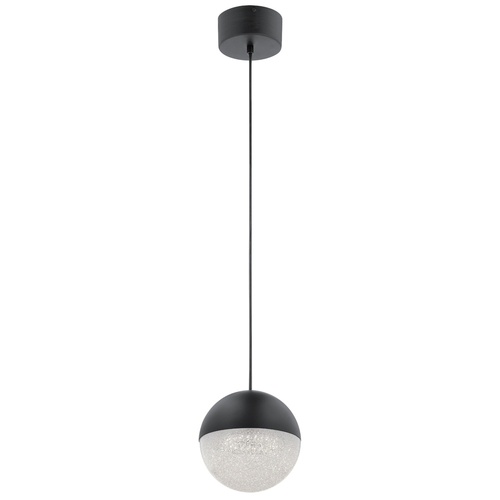 Sprawdź Mała lampa wisząca LED Moonlit - Matowa czerń Quintiesse
