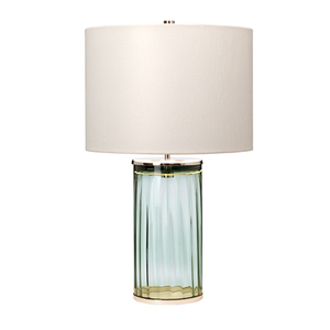 Lampa stołowa Reno - 1 źródło światła - Zielone/ Polerowany nikiel  Quintiesse small 1