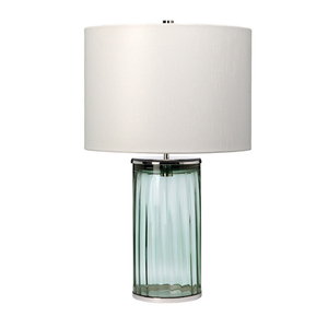Lampa stołowa Reno - 1 źródło światła - Zielone/ Polerowany nikiel  Quintiesse small 0
