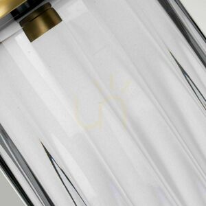 Lampa stołowa Quintiesse Reno E27 – przydymione szkło, stary mosiądz small 6