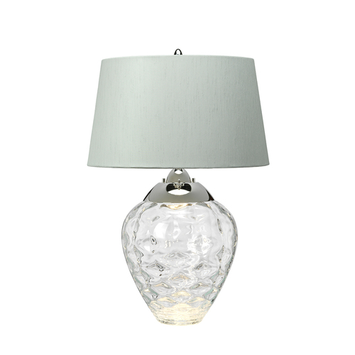 Sprawdź Lampa stołowa Samara - 2 źródła światła - Bezbarwne szkło  Quintiesse