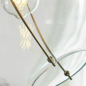 Lampa wisząca Quintiesse Skye QN-SKYE-1P 1×E27 Heritage Brass, Ø27,4 cm small 4