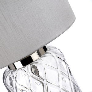 Lampa stołowa Sola - 1 źródło światła - Srebrny abażur Quintiesse small 2
