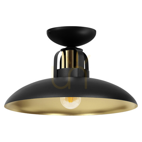 Sprawdź Lampa Sufitowa Felix Black/Gold 1x E27