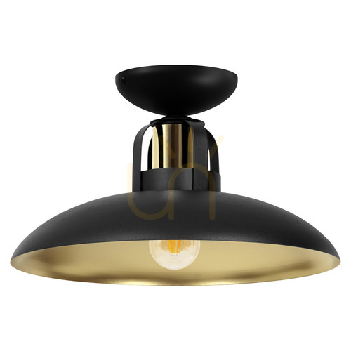 Sprawdź Lampa Sufitowa Felix Black/Gold 1x E27