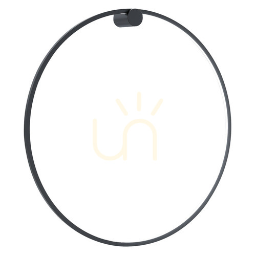 Sprawdź Kinkiet ring Milagro SATURNO czarny LED 46W 2500lm 4000K IP44 80 cm ML8852