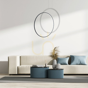 Lampa Wisząca Saturno Black 46 W Led IP44 small 2
