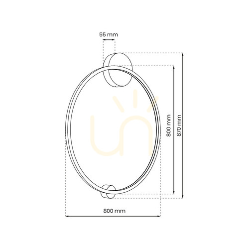 Sprawdź Lampa Sufitowa Saturno Gold 46 W Led IP44
