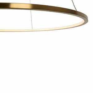 Lampa wisząca Max Light Queen P0493 50 cm złoty szczotkowany LED small 2