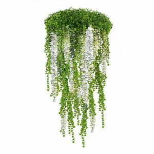 Obręcz roślinna GREEN DESIGNERS Flower Rain S 50 cm GD 564 small 0