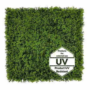 Sztuczna zielona mata Jałowiec UV 50x50 cm GD 279 small 1