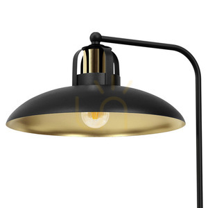 Lampka Biurkowa Felix Black/Gold 1x E27 small 1