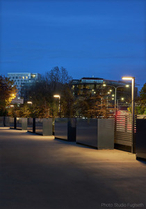 Latarnia ogrodowa Asker NORLYS czarna 12W LED 3000K 1360BL small 4