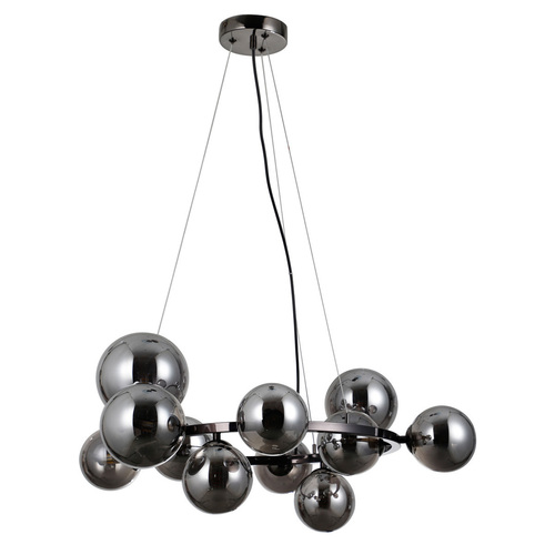 Sprawdź Lampa Wisząca Italux Canello Czarna 11-punktowa PND-406007-11A-BL