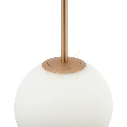 Sprawdź Lampa wisząca Maytoni Basic form MOD321PL-01G3 złota, kula 20 cm, E14