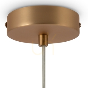 Lampa wisząca Maytoni Basic form MOD321PL-01G3 złota, kula 20 cm, E14 small 4